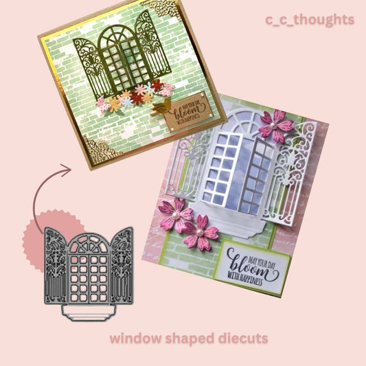 Window die cuts