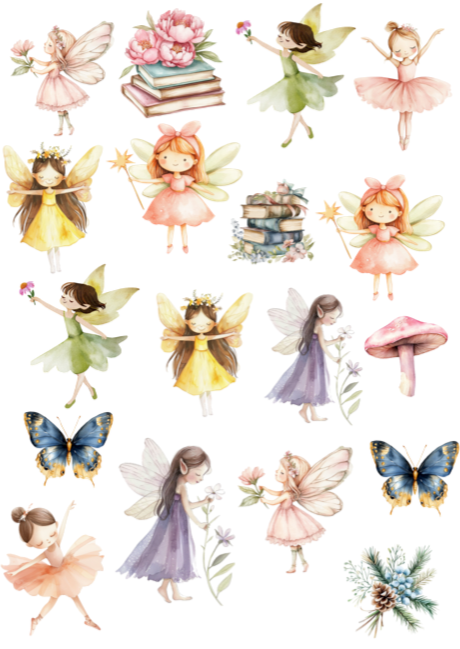 Fairy Stickers – Whimsical Fantasy Sticker Pack